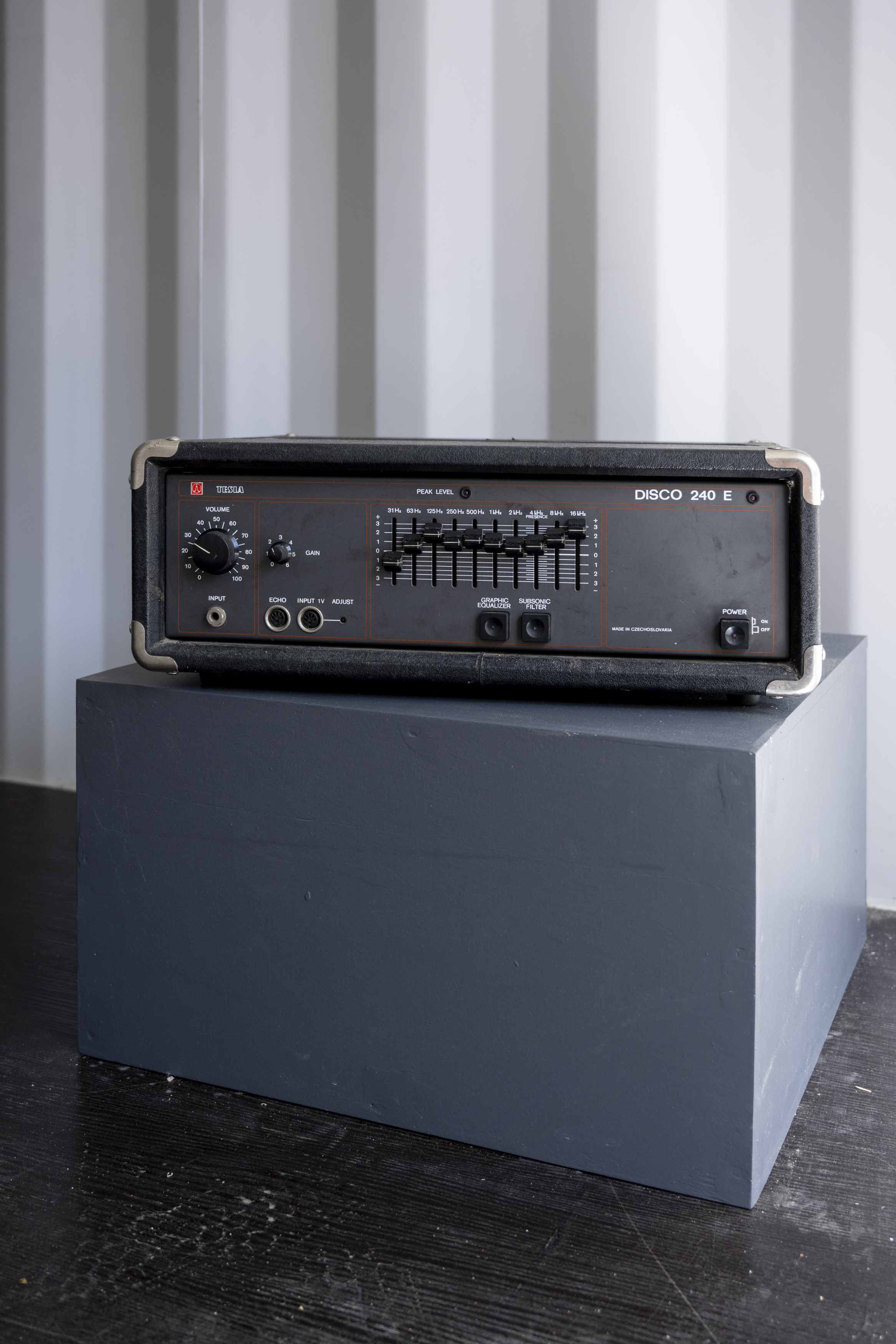 Tesla Disco võimendi - Tšehhoslovakkia toodang 1980ndatest